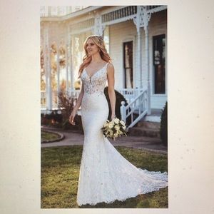 Martina Liana wedding dress- worn once!